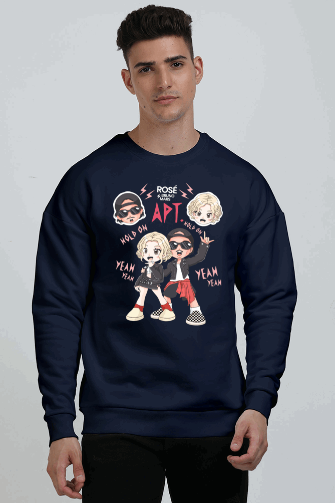 BRUNO MARS APT. Unisex Oversized Sweatshirt