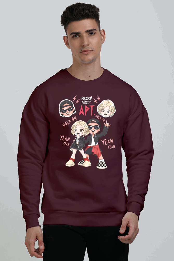 BRUNO MARS APT. Unisex Oversized Sweatshirt