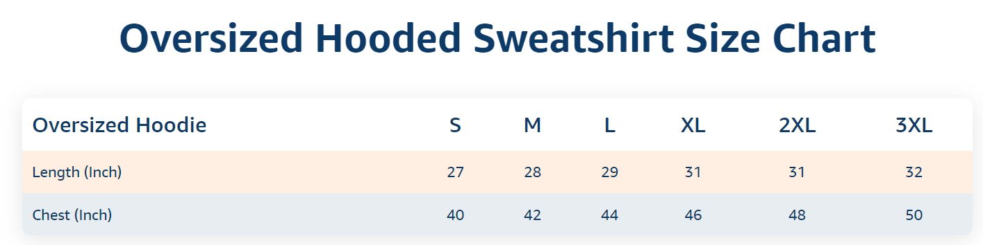 Oversized Hooded Sweatshirt