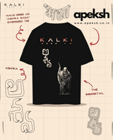 Kalki 2898 AD "Ashwa Saga" Black Oversized Tee