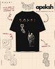 Kalki 2898 AD "Ashwa Saga" Black Oversized Tee