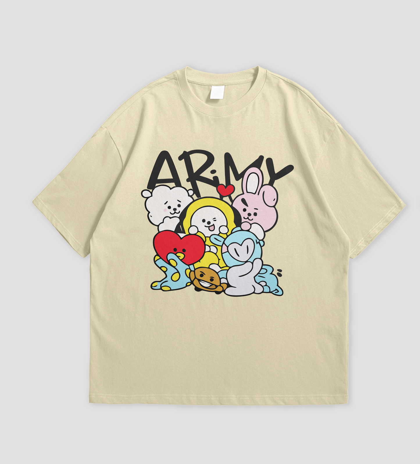 BTS ARMY Graphic Tee – K-Pop Streetwear Fan Merch