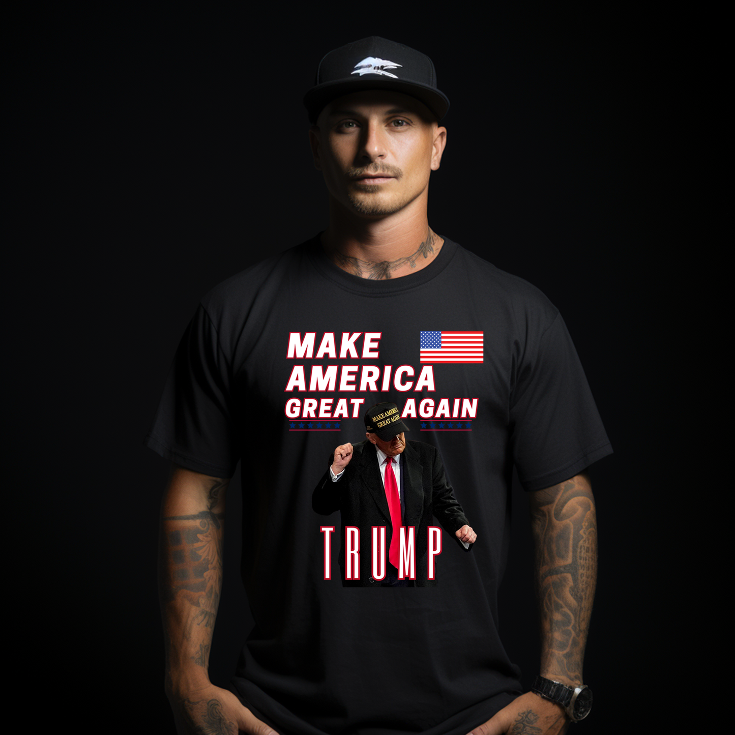 Viral Trump T-Shirt: "MAKE AMERICA GREAT AGAIN"