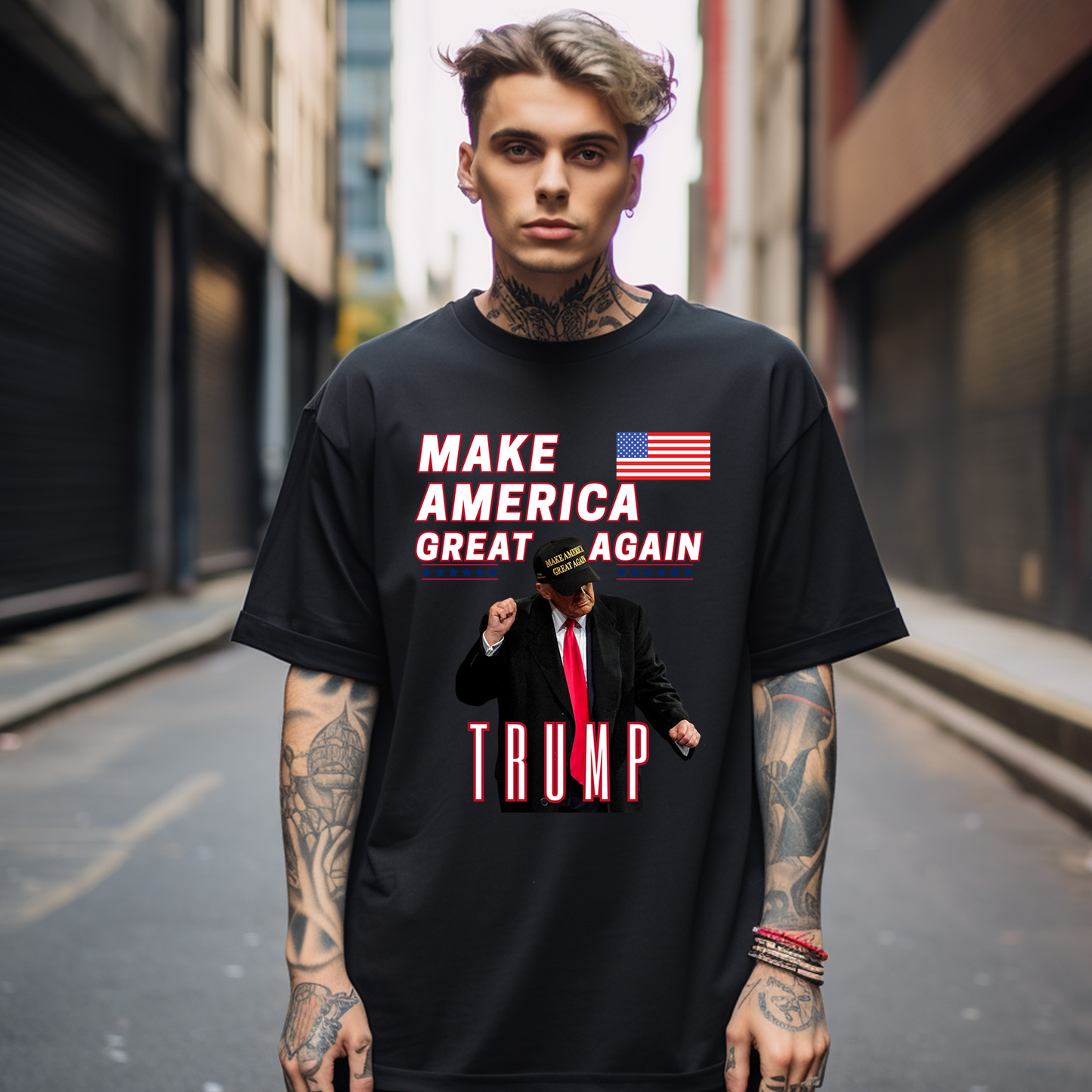 Viral Trump T-Shirt: "MAKE AMERICA GREAT AGAIN"