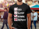 EAT SLEEP ANIME REPEAT -Unisex T-Shirt