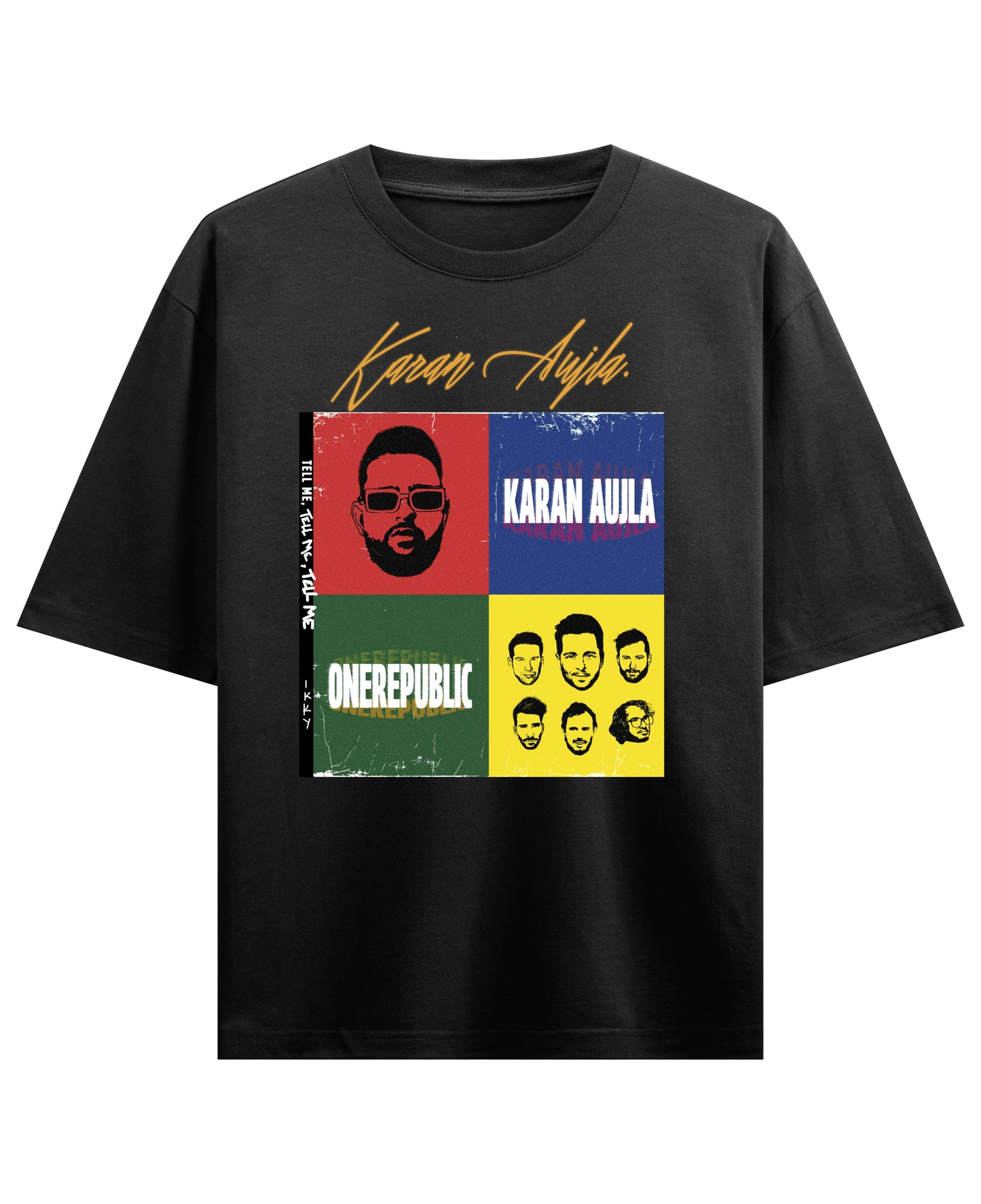 KARAN AUJLA ONEREPUBLIC SIGNATURE T-SHIRT