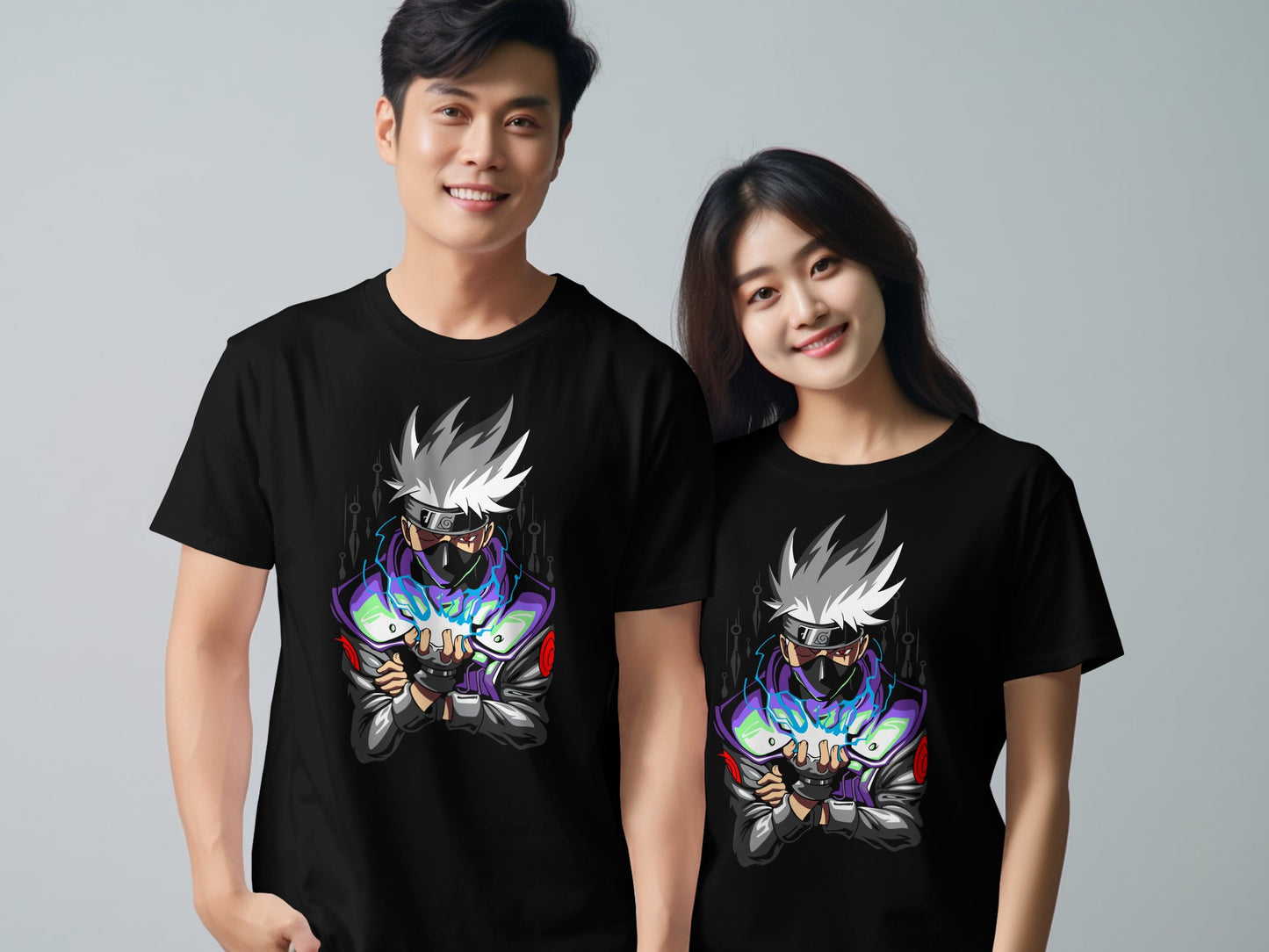 "Unleash your inner ninja with our Kakashi New Premium Design Anime T-Shirt, meticulously crafted from 100% cotton for unrivaled comfort and durability. Emblazoned wPremium Design Anime