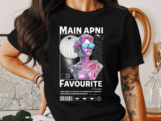 MAIN APNI  FAVOURITE HOON T-SHIRT