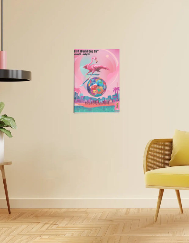 Miami Host City FIFA Poster
