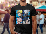 NARUTO FACES-Unisex T-Shirt