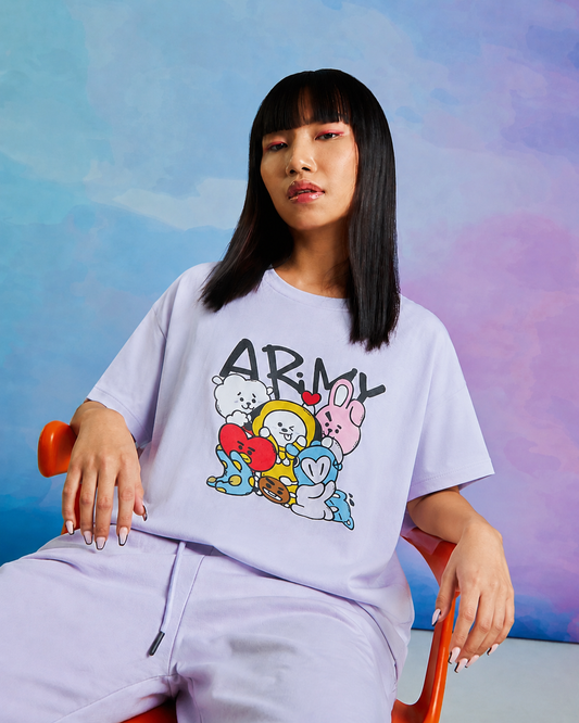 BTS ARMY Graphic Tee – K-Pop Streetwear Fan Merch