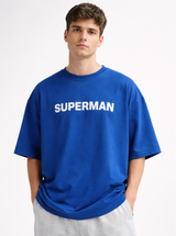 SUPERMAN HD PRINT Oversized T-Shirt