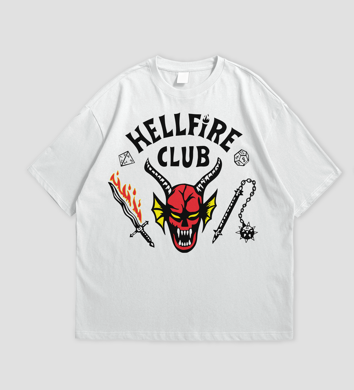 Stranger Things Hellfire Club Oversized