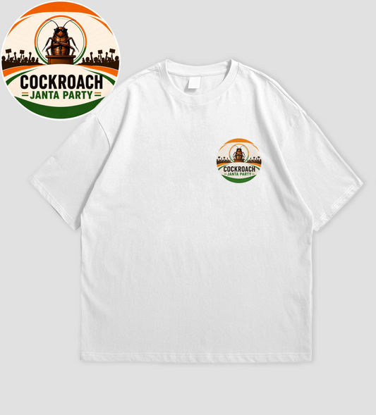 Mai Cockroach Hoon – Cockroach Janata Party Graphic T-Shirt