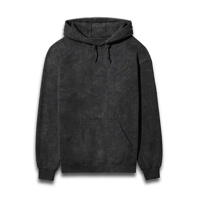 Schweres, übergroßes Unisex-Kapuzensweatshirt 