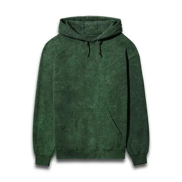 Schweres, übergroßes Unisex-Kapuzensweatshirt 