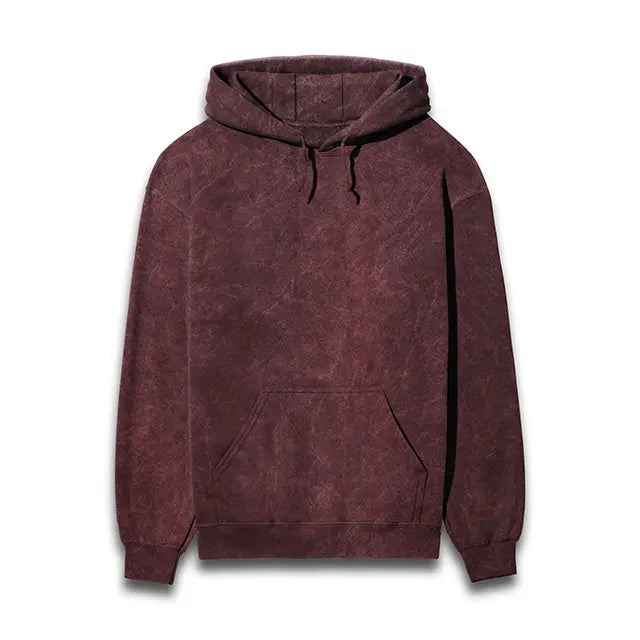 Schweres, übergroßes Unisex-Kapuzensweatshirt 