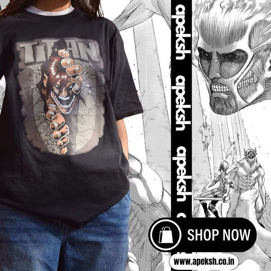 attack on titans t shirt