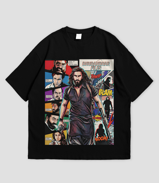 Ranveer Singh Dhurandhar Files T-Shirt