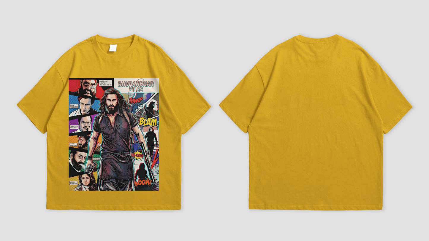 Ranveer Singh Dhurandhar Files T-Shirt