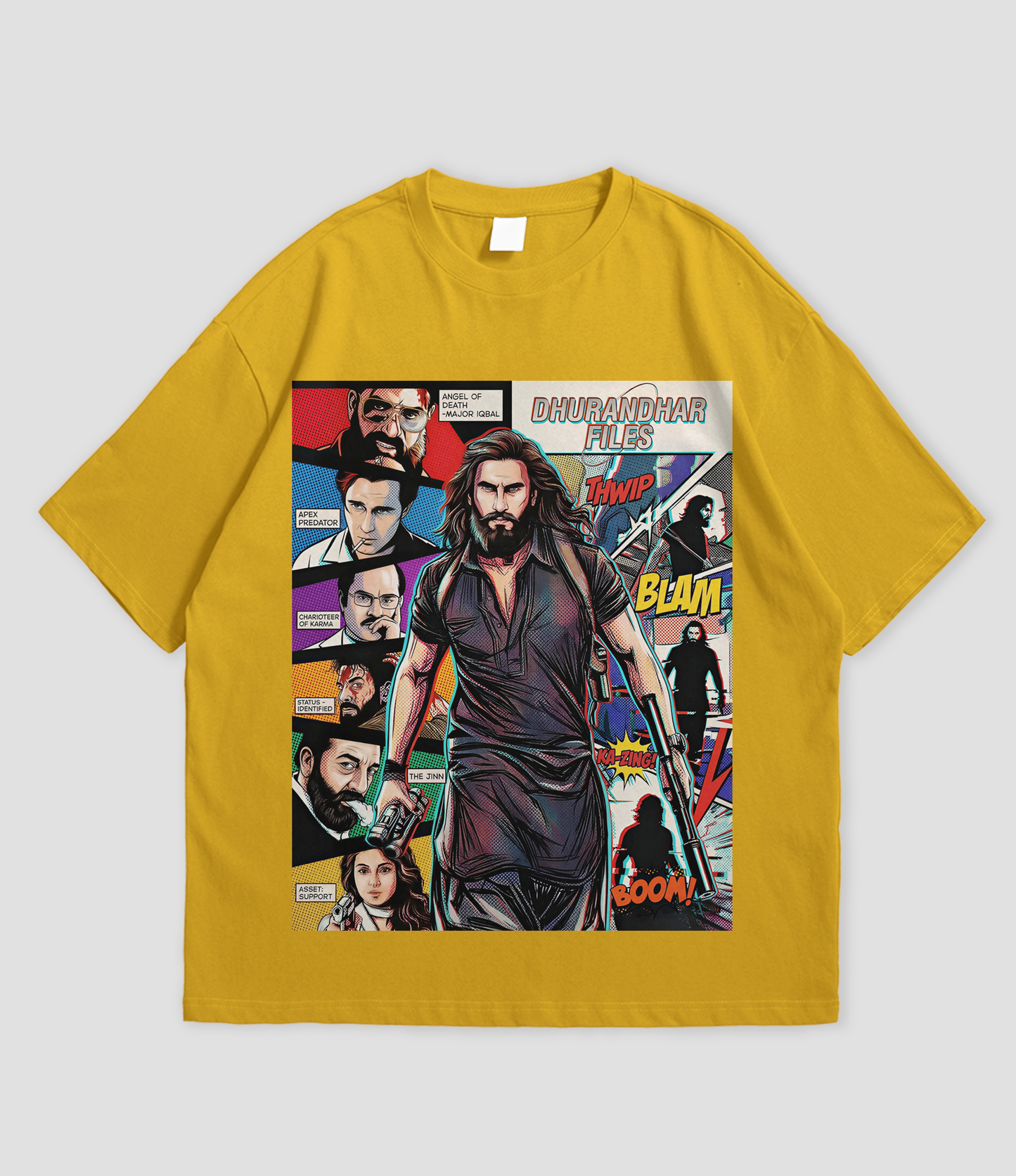 Ranveer Singh Dhurandhar Files T-Shirt