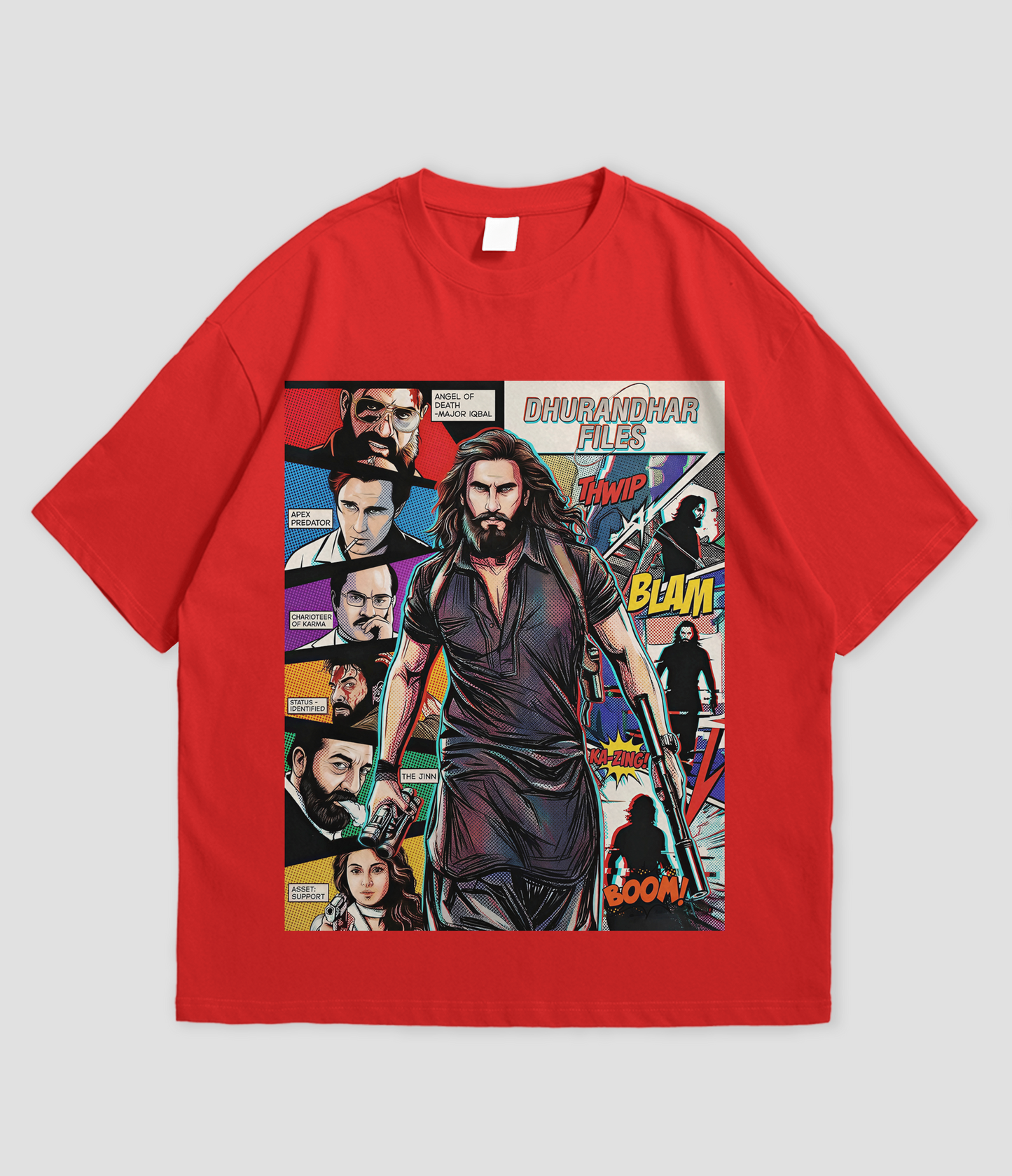 Ranveer Singh Dhurandhar Files T-Shirt
