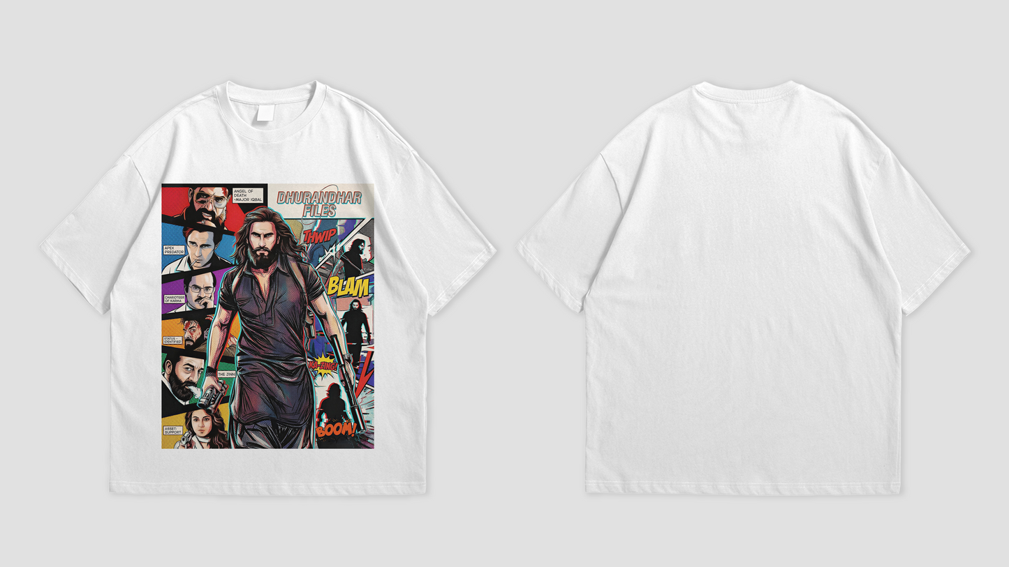 Ranveer Singh Dhurandhar Files T-Shirt