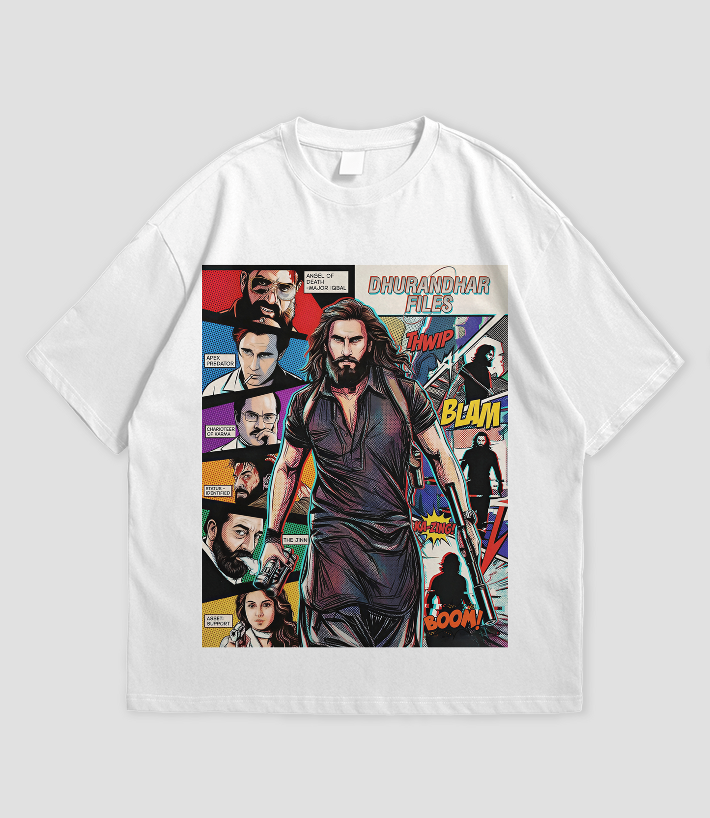 Ranveer Singh Dhurandhar Files T-Shirt