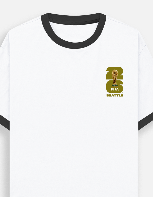 FIFA World Cup 2026™ Seattle Poster Ringer T-Shirt - Unisex