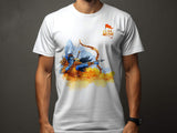 Shree Ram Ayodhya T-Shirt - 100% Cotton, 180GSM, Half Sleeve